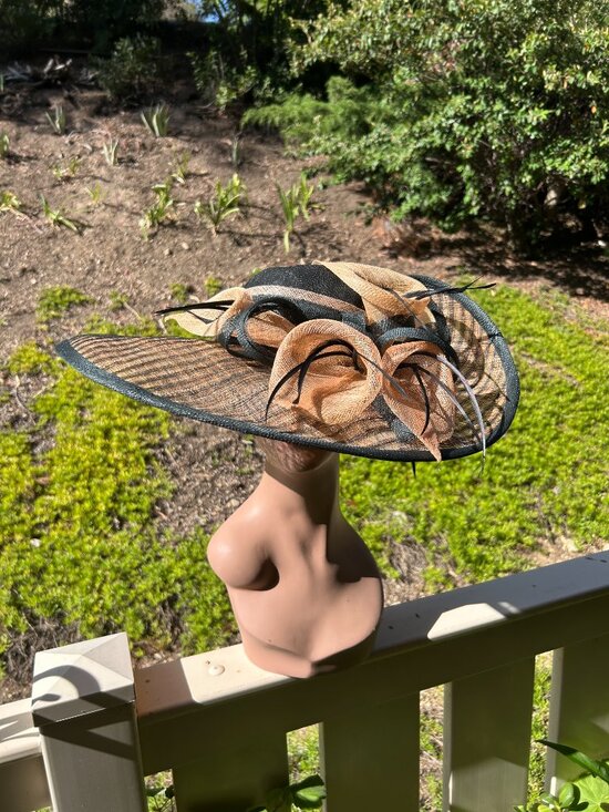 Fabulous Wide Brimmed Sinamay Sun Hat main image 7